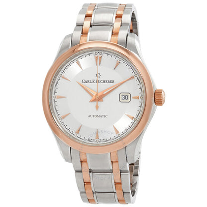 Carl F. Bucherer, Manero Autodate Automatic Silver Dial Men's Watch
