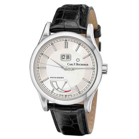 Carl F. Bucherer, Manero BigDate Power Silver Dial Men's Watch