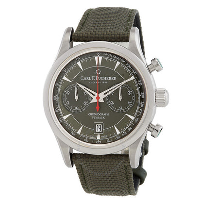 Carl F. Bucherer, Manero Chronograph Automatic Green Dial Men's Watch