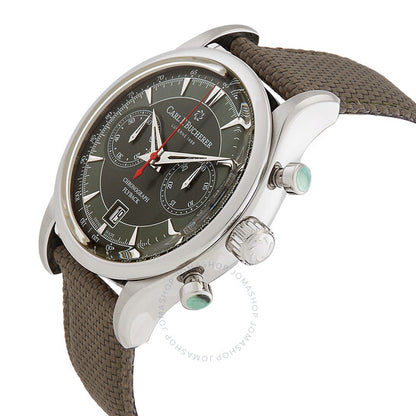 Carl F. Bucherer, Manero Chronograph Automatic Green Dial Men's Watch