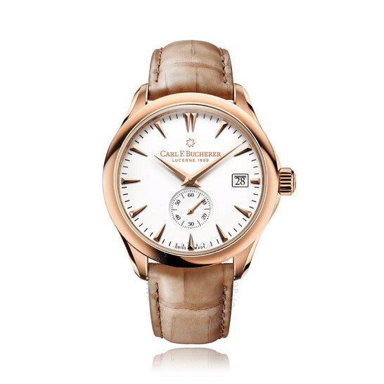 Carl F. Bucherer, Manero Periphersal Automatic White Dial Men's Watch