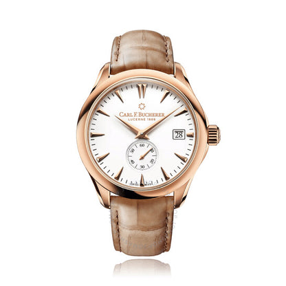 Carl F. Bucherer, Manero Periphersal Automatic White Dial Men's Watch