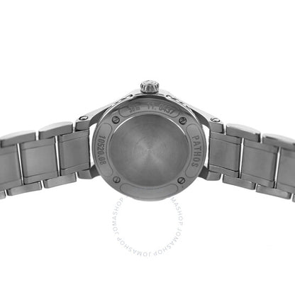 كارل ف. بوخرير، ساعة باثوس برينسيس كوارتز بمينا فضي للسيدات