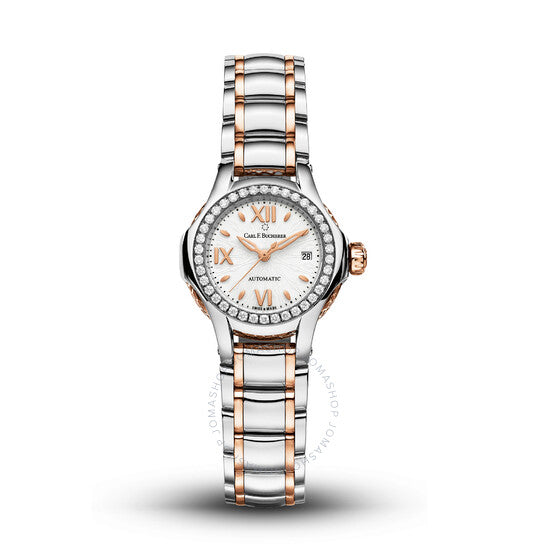 Carl F. Bucherer, Pathos Queen Automatic Diamond White Dial Ladies Watch