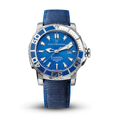 Carl F. Bucherer, Patravi Scubatec Automatic Blue Dial Men's Watch