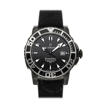 Carl F. Bucherer, Patravi Scubatec Automatic Chronometer Black Dial Men's Watch