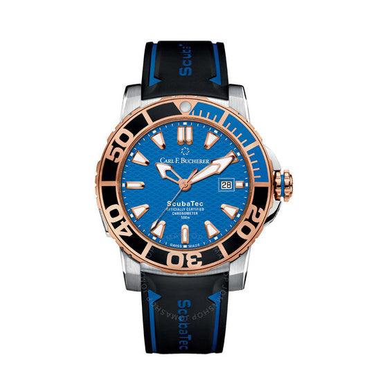 Carl F. Bucherer, Patravi ScubaTec Automatic Batman Bezel Men's Watch