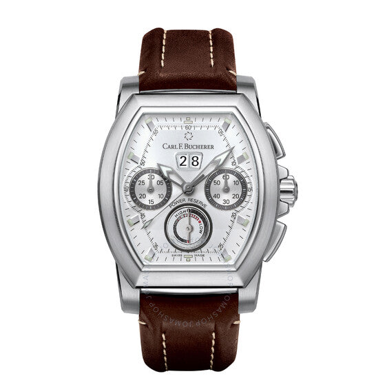 Carl F. Bucherer, Patravi T-Graph Silver Dial Automatic Men's Watch