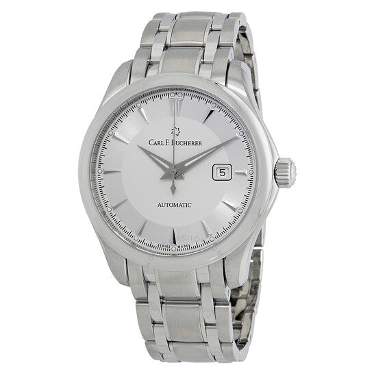 Carl F. Bucherer, Manero AutoDate Silver Dial Men's Watch