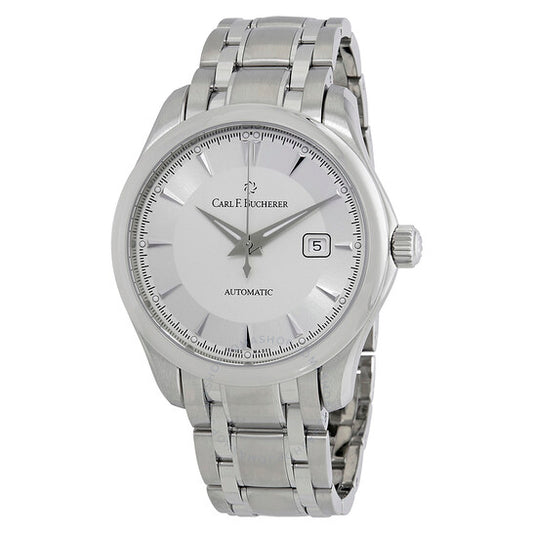 Carl F. Bucherer, Manero AutoDate Silver Dial Men's Watch