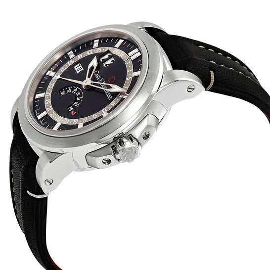 كارل ف. بوخرير، ساعة باترافي أوتوماتيكية للرجال بمينا أسود