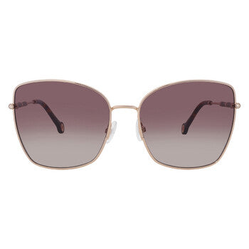 Brown Gradient Butterfly Ladies Sunglasses