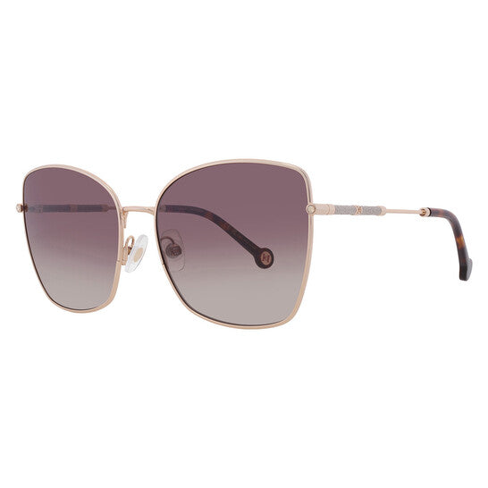 Brown Gradient Butterfly Ladies Sunglasses