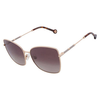 Brown Gradient Butterfly Ladies Sunglasses