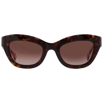 Brown Gradient Cat Eye Ladies Sunglasses