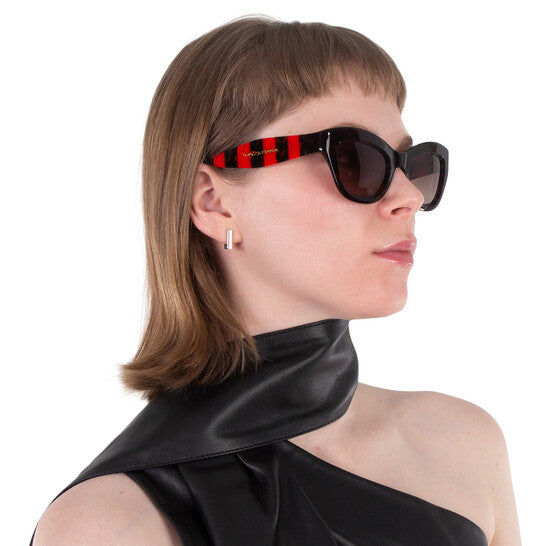Brown Gradient Cat Eye Ladies Sunglasses