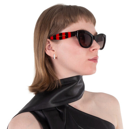 Brown Gradient Cat Eye Ladies Sunglasses