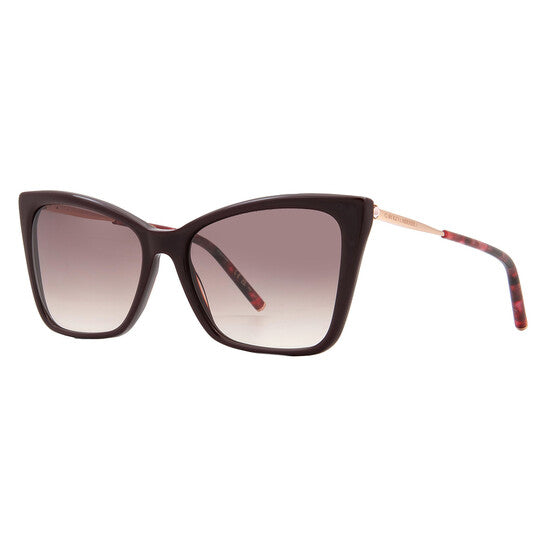 Brown Shaded Cat Eye Ladies Sunglasses