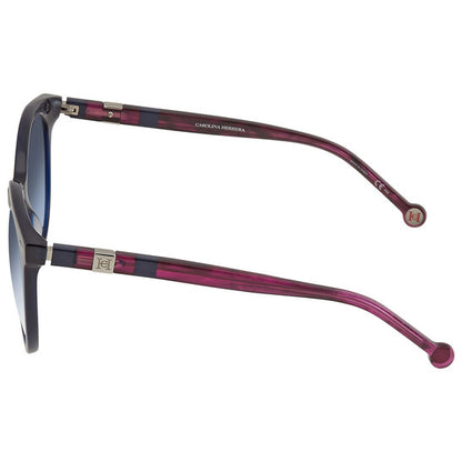 Gradient Blue Round Ladies Sunglasses CH 0046/S 0WOI 08 56