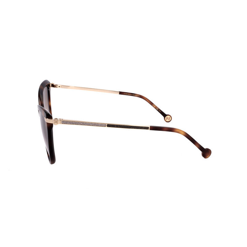 Ladies Brown Rectangular Sunglasses
