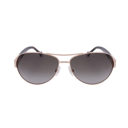 Ladies Rose Gold Tone Pilot Sunglasses