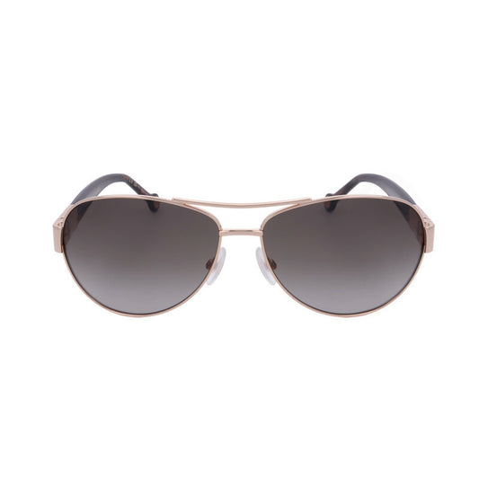 Ladies Rose Gold Tone Pilot Sunglasses