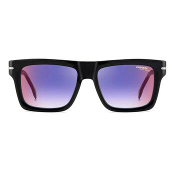 Blue Shaded Red Square Men's Sunglasses