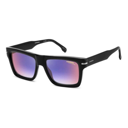Blue Shaded Red Square Men's Sunglasses