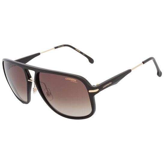 Brown Rectangular Men's Sunglasses