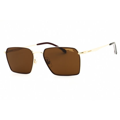 Brown Rectangular Men's Sunglasses