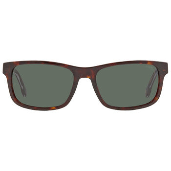 Green Rectangular Men's Sunglasses