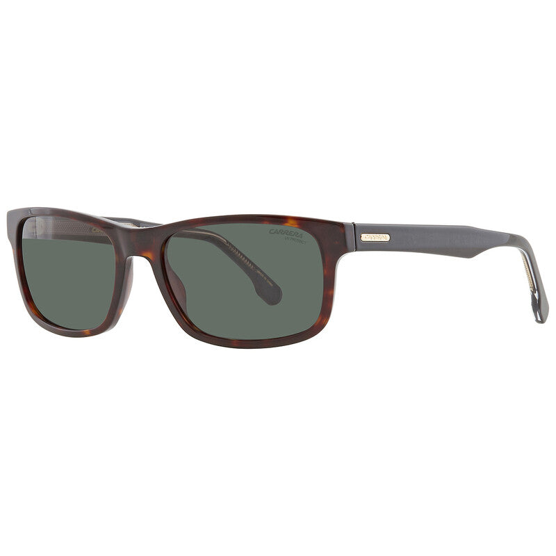 Green Rectangular Men's Sunglasses