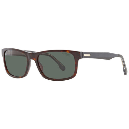 Green Rectangular Men's Sunglasses