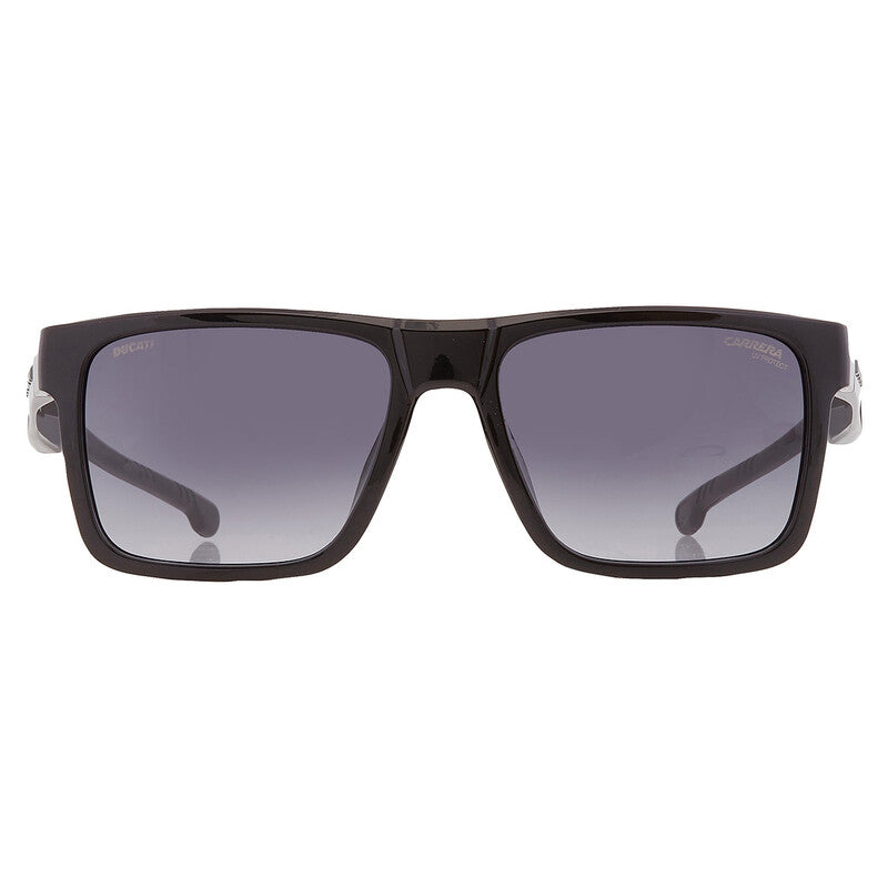Grey Gradient Square Men's Sunglasses