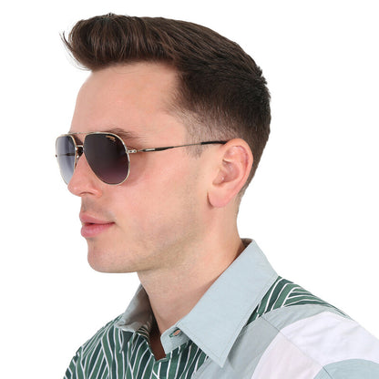 Grey Pilot Men's Sunglasses