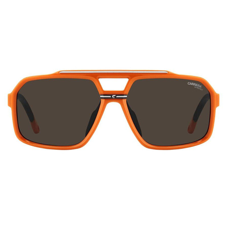 Grey Rectangular Men's Sunglasses