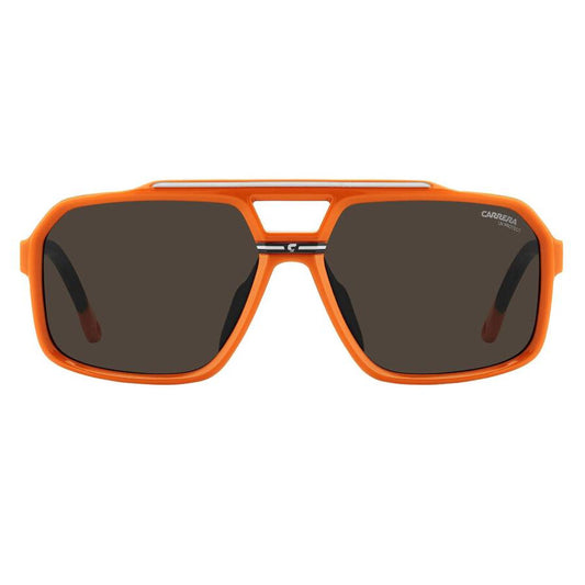 Grey Rectangular Men's Sunglasses