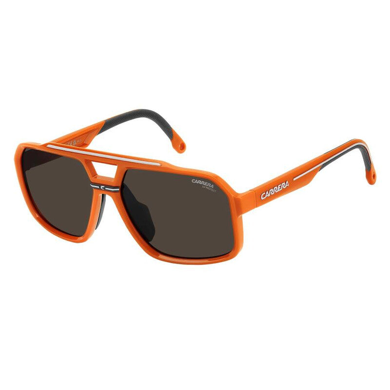 Grey Rectangular Men's Sunglasses