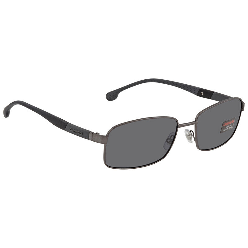 Grey Rectangular Men's Sunglasses