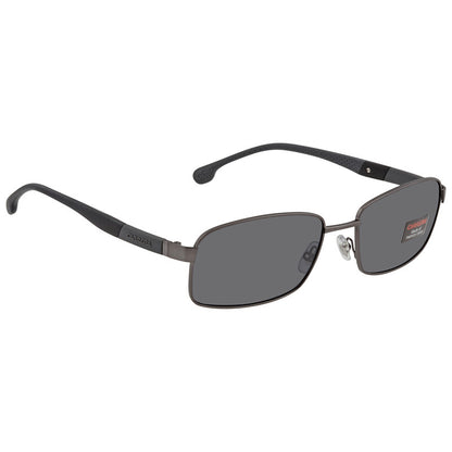 Grey Rectangular Men's Sunglasses