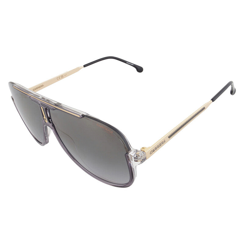 Grey Shaded Gold Navigator Men's Sunglasses