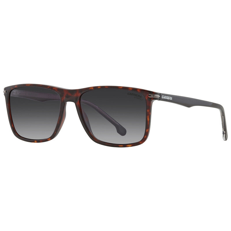 Grey Shaded Rectangular Men's Sunglasses