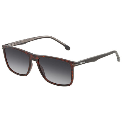 Grey Shaded Rectangular Men's Sunglasses