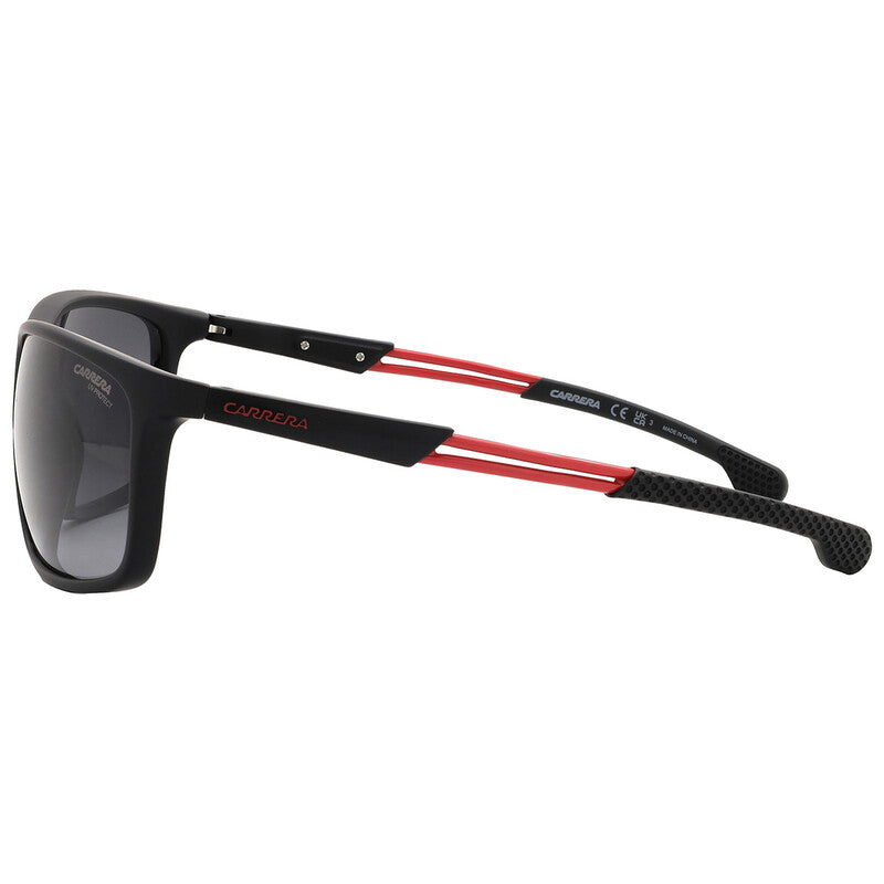 Grey Shaded Rectangular Men's Sunglasses