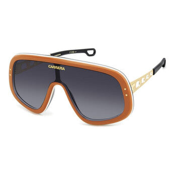 Grey Shaded Shield Men's Sunglasses