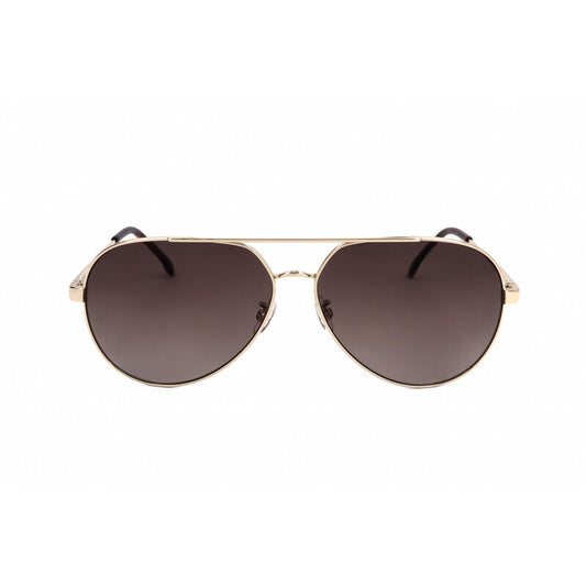 Ladies Gold Tone Pilot Sunglasses