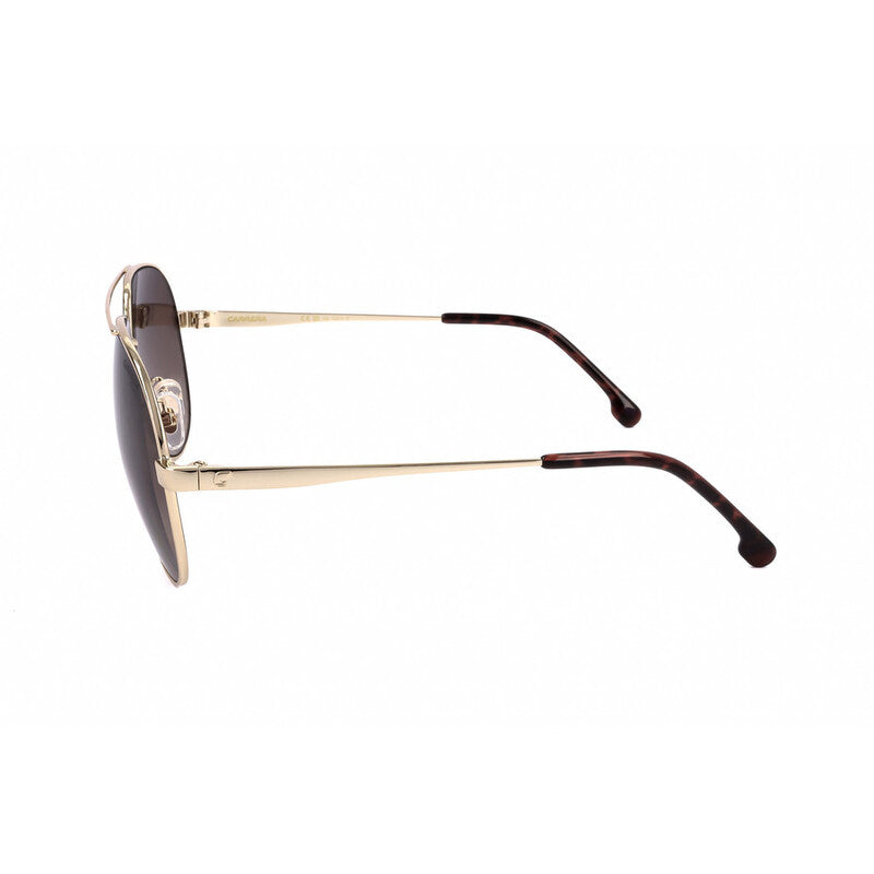 Ladies Gold Tone Pilot Sunglasses