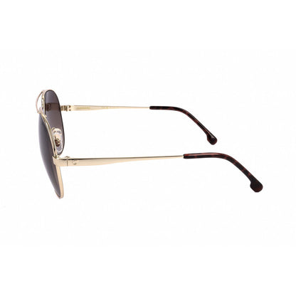 Ladies Gold Tone Pilot Sunglasses