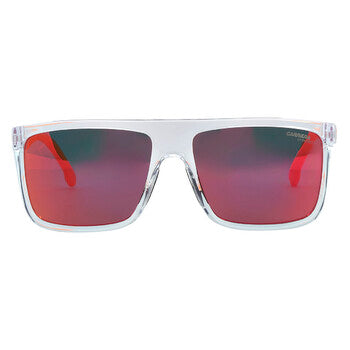 Red Multilayer Browline Men's Sunglasses