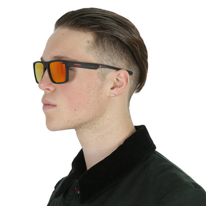 Orange Mirror Square Men's Sunglasses CARRERA DUCATI 021/S 0OIT/UZ 55